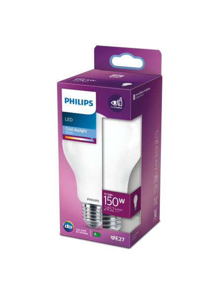 Philips Lampadina smerigliata a filamento 150 W A67 E27
