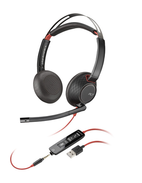POLY Cuffie Blackwire C5220 con connettore USB-A