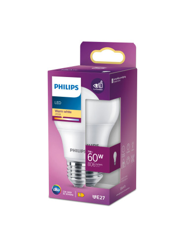 Philips Lampadina 60 W A60 E27