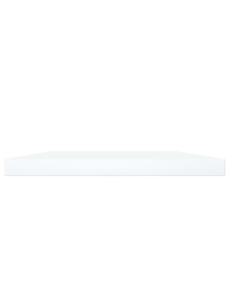 Ripiani per Libreria 4pz Bianchi 100x20x1,5cm Legno Multistrato