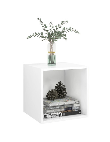 Mobili a Muro 2pz Bianchi 37x37x37 cm in Legno Multistrato