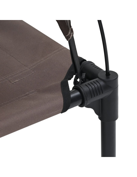 Letto per Cani Marrone 92 x 77 x 82,5 cm Acciaio