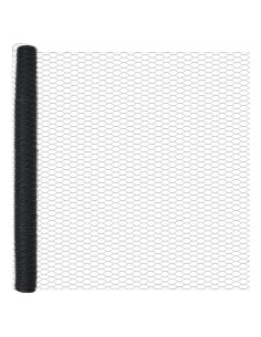 Recinzione con Posto Grigio 1,5 x 100 m Acciaio