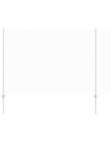 Recinzione con Posto Argento 1,5 x 10 m Acciaio