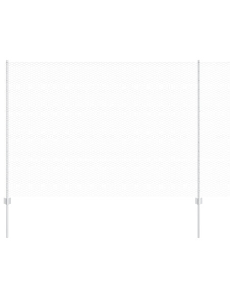 Recinzione con Posto Argento 1,5 x 10 m Acciaio