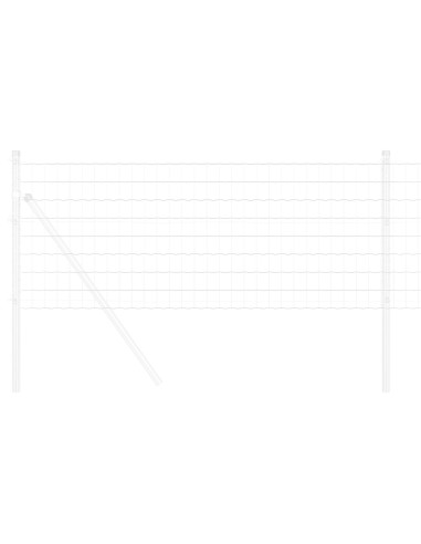 Recinzione Euro 0,8 x 10 m Ferro rivestito in PVC