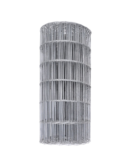 Recinzione Euro 0.6x10 m Acciaio Zincato