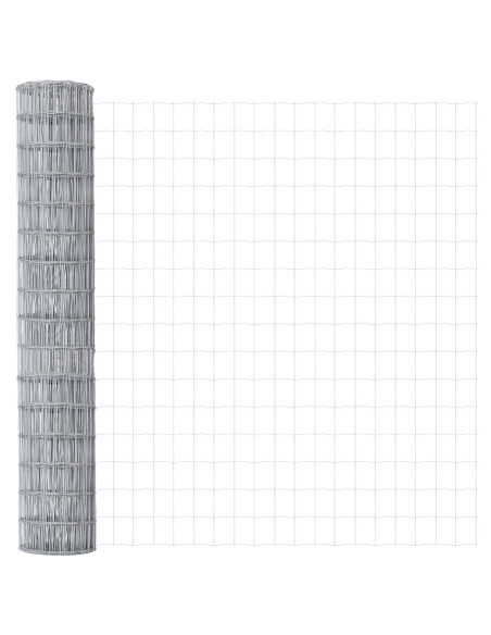 Recinzione Euro 1.6x10 m Acciaio zincato