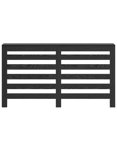 Copertura per radiatori Rovere Nero 149 x 20 x 82 cm
