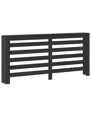 Copertura per radiatori Rovere Nero 175 x 20 x 82 cm