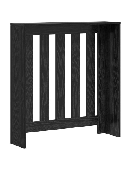 Copertura per radiatori Rovere Nero 78 x 20 x 82 cm