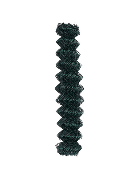 Recinzione a Maglie Catenarie Verde 1x10 m in Acciaio