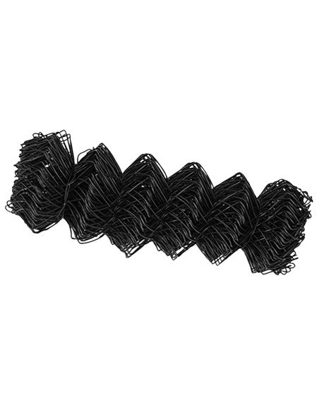 Recinzione a rete metallica Grigio 10 x 0,6 m Acciaio