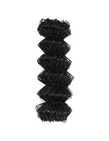 Recinzione a rete metallica Grigio 10 x 0,4 m Acciaio