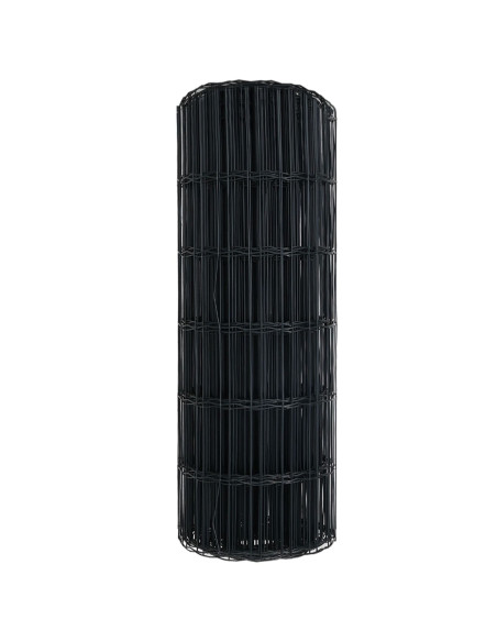 Recinzione Euro Grigio 0,6 x 50 m Ferro rivestito in PVC