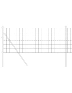 Recinzione Euro Grigio 0,6 x 50 m Ferro rivestito in PVC