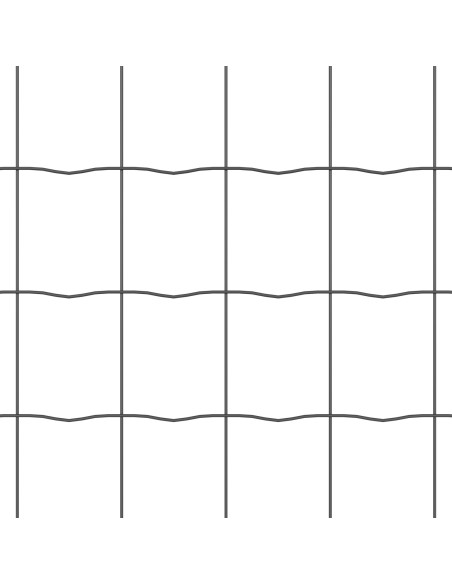 Cancello Euro Grigio 0.4x10 m Acciaio