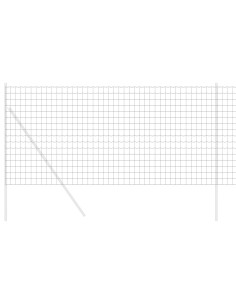 Recinzione Euro Grigio 1,4 x 10 m Ferro rivestito in PVC 2