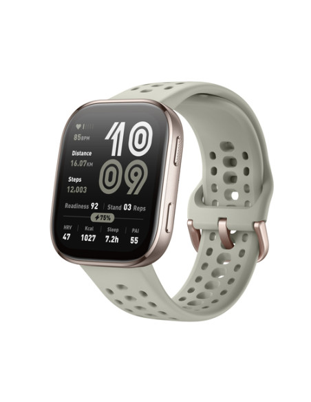 Amazfit Bip 6 Stone 5 cm (1.97") AMOLED Digitale 390 x 450 Pixel Touch screen Oro GPS (satellitare)
