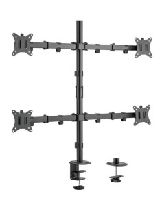 Equip Staffa di montaggio da scrivania per monitor quadrupli articolati da 17” a 32”