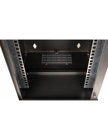 Equip EWM-09-3030-B rack 9U Da parete Nero
