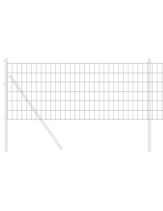 Recinzione Euro Grigio 0,6 x 10 m Ferro rivestito in PVC 2