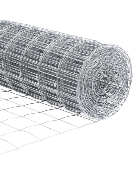 Recinzione Euro 0.4x25 m Acciaio Zincato