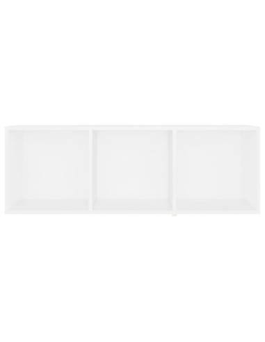 Mobili TV 4 pz Bianchi 107x35x37 cm in Legno Multistrato