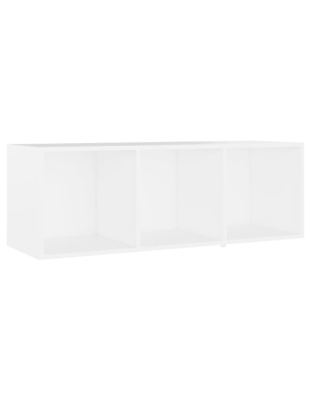 Mobili TV 3 pz Bianchi 107x35x37 cm in Legno Multistrato