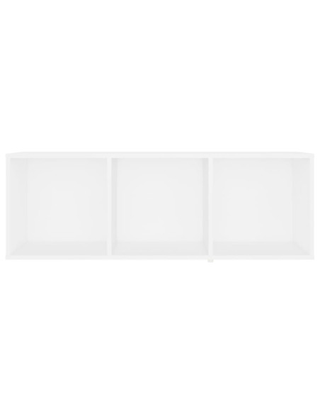 Mobili TV 3 pz Bianchi 107x35x37 cm in Legno Multistrato