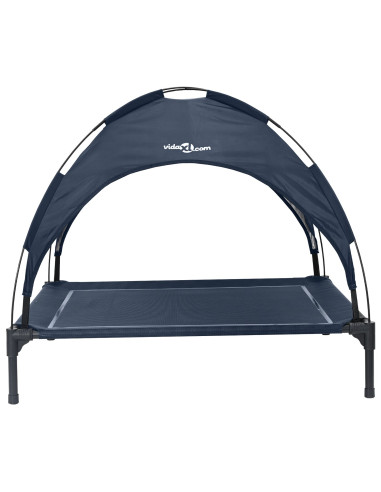 Letto per Cani Blu navy 90 x 81 x 80,5 cm Acciaio