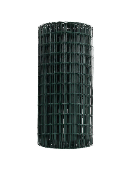 Recinzione Euro Verde 0,8 x 10 m Ferro rivestito in PVC