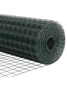 Recinzione Euro Verde 1,2 x 10 m Ferro rivestito in PVC