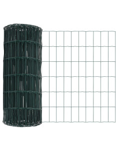 Recinzione Euro Verde 0,4 x 10 m Ferro rivestito in PVC