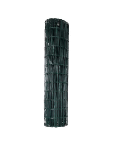Recinzione Euro Verde 1 x 10 m Ferro rivestito in PVC