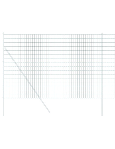 Recinzione Euro Verde 1,5 x 10 m Ferro rivestito in PVC