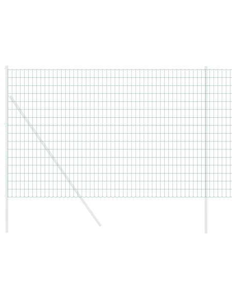 Recinzione Euro Verde 1,5 x 10 m Ferro rivestito in PVC
