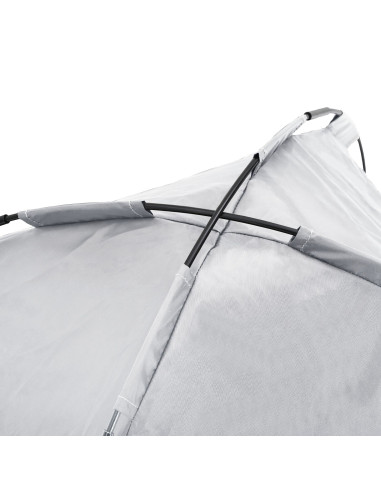 Letto per Cani Grigio Argento 104 x 86 x 84,5 cm Acciaio