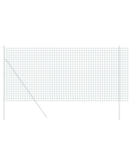 Recinzione Verde 1x10 m Acciaio