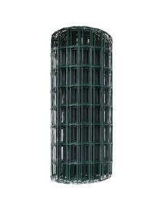 Recinzione Euro Verde 0,4 x 25 m Ferro rivestito in PVC