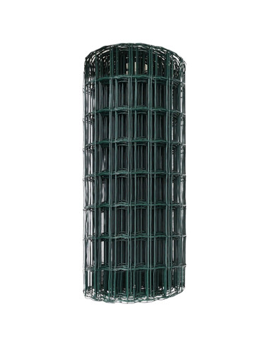 Recinzione Euro Verde 0,4 x 25 m Ferro rivestito in PVC