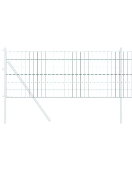 Recinzione Euro Verde 0,8 x 25 m Ferro rivestito in PVC