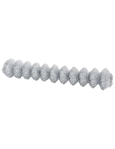 Recinzione a Maglie 1.6x10 m in Acciaio Galvanizzato