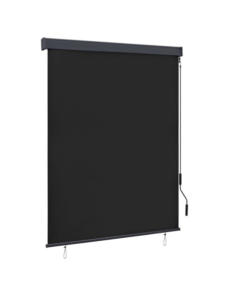 Tenda a Rullo per Esterni 140x250 cm Antracite