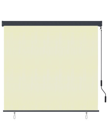 Tenda a Rullo per Esterni 160x250 cm Crema