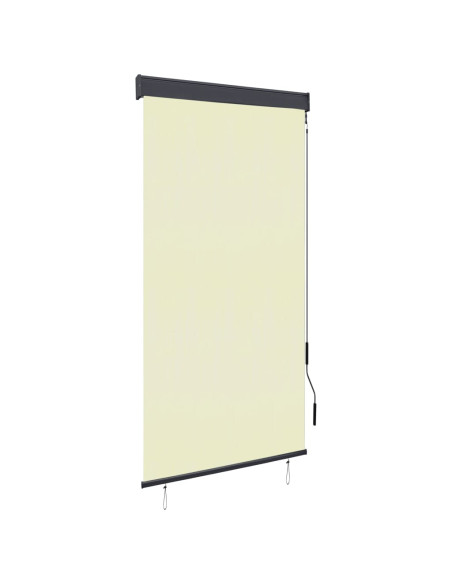 Tenda a Rullo per Esterni 80x250 cm Crema