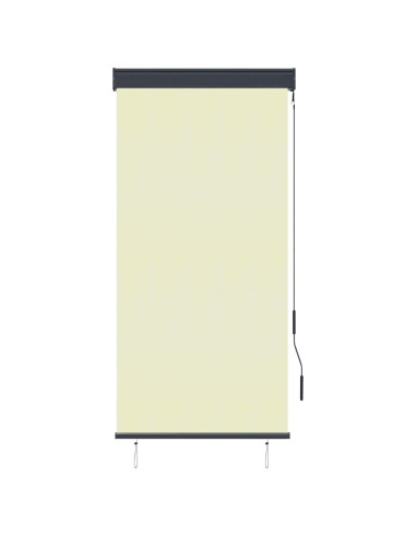 Tenda a Rullo per Esterni 80x250 cm Crema