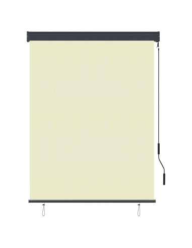 Tenda a Rullo per Esterni 120x250 cm Crema