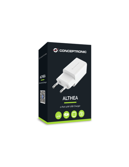 Conceptronic ALTHEA06W Caricabatterie per dispositivi mobili Universale Bianco AC Interno