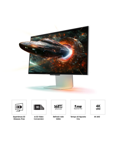 Samsung Monitor Gaming Odyssey 3D da 27'' UHD Flat